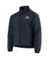 Фото #3 товара Men's Navy Denver Broncos Circle Softshell Fleece Full-Zip Jacket
