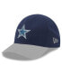 ფოტო #1 პროდუქტის Infant Boys and Girls Navy, Silver Dallas Cowboys My 1st 9TWENTY Adjustable Hat