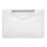 Фото #1 товара FolderSys 40161-04 - Envelope folder - A4 - Polypropylene (PP) - Transparent - White - 100 sheets - Paper