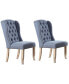 Фото #1 товара Huntington Upholstered Side Chairs with Tufted Back, Set of 2