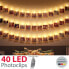 Фото #8 товара LED Lichterkette mit 40 LED-Photoclips