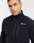 Фото #3 товара Berghaus Prism 1/4 zip fleece in black