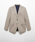 ფოტო #1 პროდუქტის Men's Slim-Fit Wool Suit Blazer