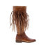 Фото #1 товара Bed Stu Hoplia F397001 Womens Brown Leather Zipper Knee High Boots 6