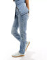 Фото #1 товара Levi's 501 clean craft contrast jeans in light blue