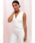 ფოტო #3 პროდუქტის Women's Sienna Belted Jumpsuit