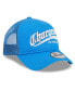 ფოტო #4 პროდუქტის Men's Powder Blue Los Angeles Chargers Caliber Trucker 9FORTY Adjustable Hat