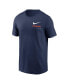 ფოტო #3 პროდუქტის Men's Navy Houston Astros Over the Shoulder T-shirt