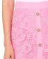 Women's Lace Button-Detail Midi Skirt