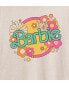 ფოტო #2 პროდუქტის Hybrid Apparel Trendy Juniors Barbie Floral Graphic Oversized Tee