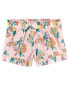 Фото #6 товара Toddler Floral Poplin Shorts 3T