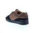 Фото #23 товара Globe Fusion GBFUS Mens Brown Leather Lace Up Skate Inspired Sneakers Shoes