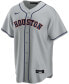 Фото #3 товара Men's Yordan Alvarez Gray Houston Astros Road Replica Player Jersey