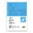 Фото #1 товара LIDERPAPEL Replacement quarter 100 sheets 60g/m2 square 4 mm with margin 6 holes