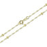 Фото #1 товара Gold necklace Lambada with beads 45 cm 273 115 00007