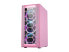 Фото #8 товара DIYPC Rainbow Flash F4 Pink ATX Mid Tower Computer PC Case w/ 4x120mm LED Fans