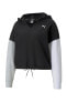 Modern Sports Hoodıe Siyah Kadın Sweatshirt