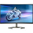 Gebogener PC-Gaming-Bildschirm PHILIPS Evnia 32M1C5500VL 31,5 VA QHD 1 ms 165 Hz 2 x HDMI, 1 x DP