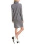 Фото #2 товара Qi Cashmere Roll Neck Cashmere Sweaterdress Women's Xl