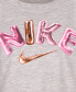Фото #4 товара Футболка Nike Swoosh Little Girls
