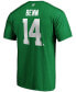 ფოტო #4 პროდუქტის Men's Jamie Benn Kelly Green Dallas Stars Authentic Stack Name and Number T-shirt