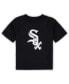 Фото #1 товара Baby Boys and Girls Black Chicago White Sox Team Crew Primary Logo T-shirt