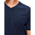 Фото #7 товара SELECTED New Pima short sleeve v neck T-shirt