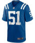 Фото #3 товара Men's Kwity Paye Royal Indianapolis Colts 2021 NFL Draft First Round Pick Game Jersey