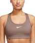 Фото #1 товара Спортивный топ Nike женский Swoosh средней поддержки