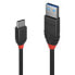 Фото #9 товара Lindy 1.5m USB 3.2 Type A to C Cable 3A - Black Line - 1.5 m - USB A - USB C - USB 3.2 Gen 1 (3.1 Gen 1) - 10000 Mbit/s - Black