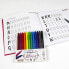 Set of Felt Tip Pens Alpino Dual Artist 12 Pieces Multicolour