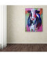 Фото #3 товара Richard Wallich 'Art Pink Cow' Canvas Art - 14" x 19"