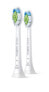 Philips Sonicare W Optimal White HX6062/10 2-pack interchangeable sonic toothbrush heads - 2 pc(s) - White - Medium - 2 Series plaque control - 2 Series plaque defense - 3 Series gum health - DiamondClean - DiamondClean... - Regular - Click-on