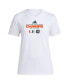 Фото #3 товара Women's White Miami Hurricanes 2023 NCAA Men's Basketball Tournament March Madness Final Four Regional Champions Fresh T-shirt