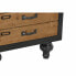 Chest of drawers DKD Home Decor Fir Natural Black Vintage (47 x 38 x 77 cm)