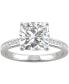ფოტო #1 პროდუქტის Moissanite Cushion Engagement Ring (2-5/8 ct. t.w. DEW) in 14k White Gold