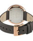 ფოტო #3 პროდუქტის Women's Gandria Bronze Gray Leather Watch 36mm