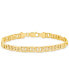 ფოტო #3 პროდუქტის Men's Mariner Link Chain Bracelet in 14k Gold-plated Sterling Silver