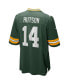 Фото #2 товара Men's Don Hutson Green Green Bay Packers Game Retired Player Jersey