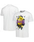 Men's and Women's White Los Angeles Lakers Identify Artist Series T-shirt