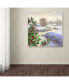 Фото #3 товара The Macneil Studio 'Christmas Stream' Canvas Art - 18" x 18"