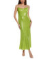 Фото #1 товара Rene Ruiz Sequin Column Dress Women's