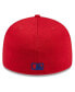 Фото #3 товара Men's Red Philadelphia Phillies 2024 Clubhouse Low Profile 59FIFTY Fitted Hat