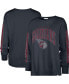 ფოტო #2 პროდუქტის Women's Navy Cleveland Guardians Statement Long Sleeve T-shirt