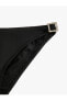 Фото #25 товара Slip Bikini Altı Taşlı Toka Detaylı Standart Bel Mat Kumaş
