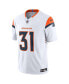 Фото #3 товара Men's Justin Simmons White Denver Broncos Vapor F.U.S.E. Limited Jersey