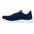 Sports Trainers for Women Skechers Flex Appeal 4.0 Navy Blue