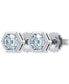 Фото #2 товара Diamond Honeycomb Stud Earrings (1/2 ct. t.w.)