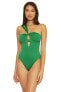 Becca by Rebecca Virtue Color Code Rylie Convertible One-Piece Grass Size SM