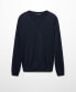 Фото #5 товара Men's 100% Merino Wool V-Neck Sweater